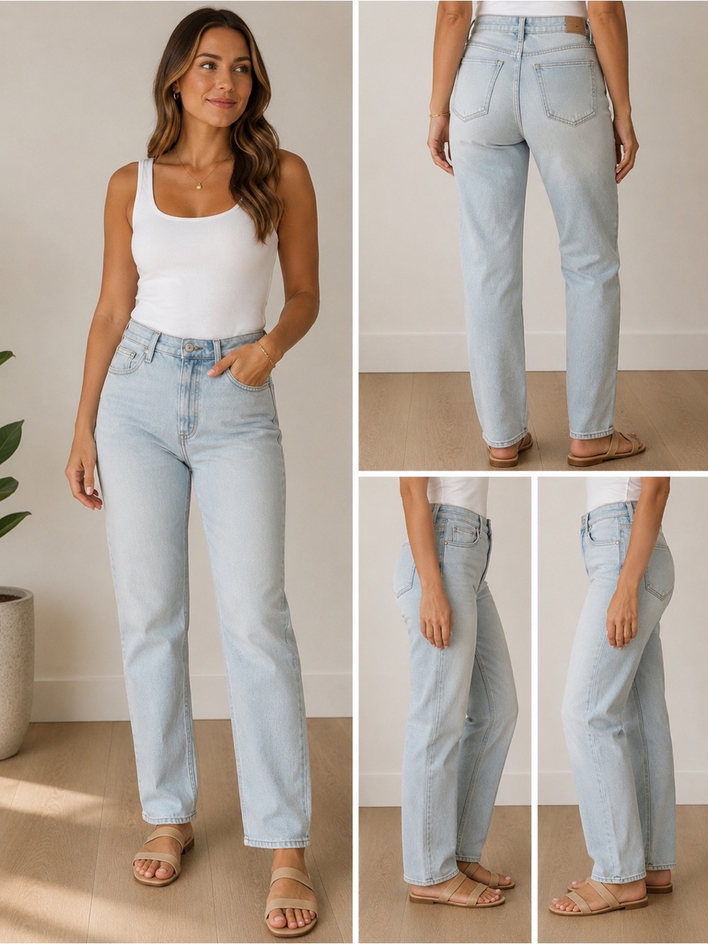 Rag & Bone Light Wash Straight Leg Jeans Size 27